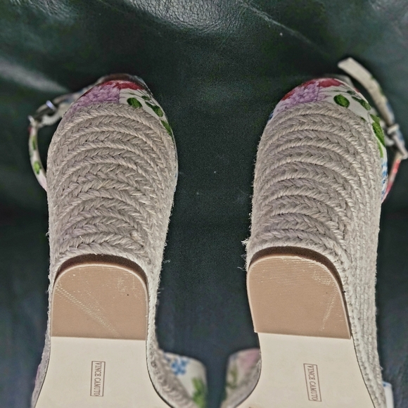 Vince Camuto Floret  Garden Felyn Espadrille Sz 10 US Wedge Sandal Shoe NWOB - Picture 9 of 9